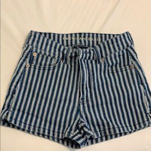 Striped shorts